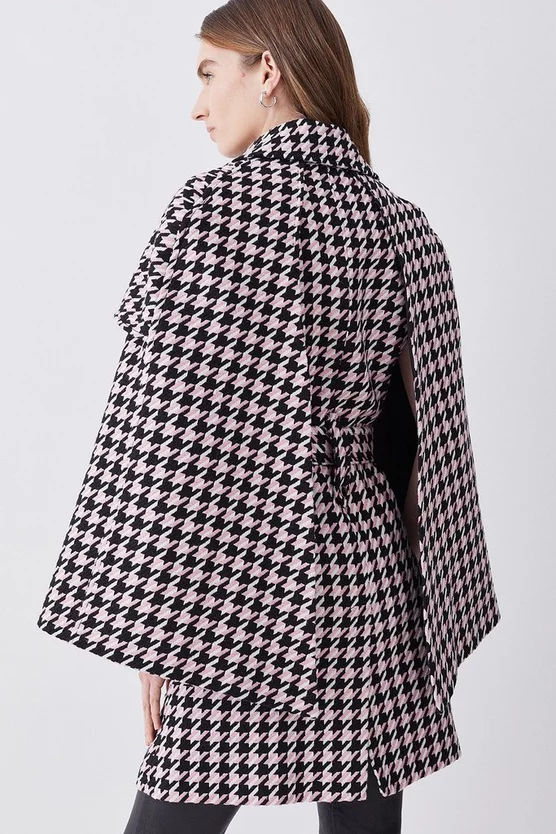 Budget ๐งจ Karen Millen Italian Wool Mix Boucle Short Cape ๐งฅ Coat - multi ๐ 5 Budget ๐งจ Karen Millen Italian Wool Mix Boucle Short Cape ๐งฅ Coat - multi ๐ - Image 3