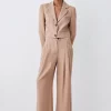 New ๐งจ Karen Millen Soft Twill Button Wide Leg Trouser - camel ๐ 2 New ๐งจ Karen Millen Soft Twill Button Wide Leg Trouser - camel ๐ -Karen Millen Outlet store bkk08614 camel xl