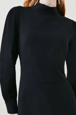 Cheap โ๏ธ Karen Millen Petite Soft Tailored High Low Sleeved Midi ๐ Dress ๐ 15 Cheap โ๏ธ Karen Millen Petite Soft Tailored High Low Sleeved Midi ๐ Dress ๐ -Karen Millen Outlet store bkk08965 black xl 5