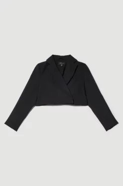 Best reviews of ⭐ Karen Millen Tailored Cropped Blazer 💯 12 Best reviews of ⭐ Karen Millen Tailored Cropped Blazer 💯 -Karen Millen Outlet store bkk09124 black xl 3