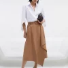 Wholesale ๐ Karen Millen Leather Belted Drape Hem Maxi ๐ Skirt ๐ 2 Wholesale ๐ Karen Millen Leather Belted Drape Hem Maxi ๐ Skirt ๐ -Karen Millen Outlet store bkk09164 camel xl