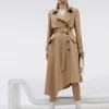 Wholesale 🥰 Karen Millen Tailored Asymmetric Hem Trench 🧥 Coat 😀