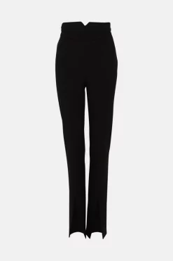 Promo ๐ Karen Millen Petite Compact Stretch High Rise Split Hem Trouser - black ๐ฅ 11 Promo ๐ Karen Millen Petite Compact Stretch High Rise Split Hem Trouser - black ๐ฅ -Karen Millen Outlet store bkk09476 black xl 3