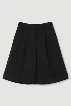 Best deal ๐คฉ Karen Millen Compact Stretch Turn Up Hem Tailored Walking Shorts ๐ 11 Best deal ๐คฉ Karen Millen Compact Stretch Turn Up Hem Tailored Walking Shorts ๐ -Karen Millen Outlet store bkk09649 black xl 3