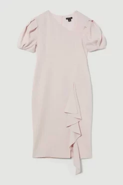 Flash Sale ๐ Karen Millen Compact Stretch Viscose Drape Detail Pencil Midi ๐ Dress - blush ๐ 11 Flash Sale ๐ Karen Millen Compact Stretch Viscose Drape Detail Pencil Midi ๐ Dress - blush ๐ -Karen Millen Outlet store bkk09689 blush xl 3