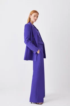 Cheapest 🌟 Karen Millen Petite Clean Tailored Waistcoat - purple 💯 -Karen Millen Outlet store bkk09701 purple xl 4