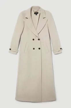Discount 🧨 Karen Millen Petite Italian Wool Double Breasted 🧥 Coat - oatmeal 🥰 11 Discount 🧨 Karen Millen Petite Italian Wool Double Breasted 🧥 Coat - oatmeal 🥰 -Karen Millen Outlet store bkk09790 oatmeal xl 3