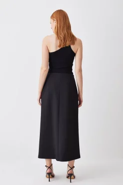 New ๐ฏ Karen Millen Compact Stretch Low Waist Wrap Midaxi ๐ Skirt โญ 12 New ๐ฏ Karen Millen Compact Stretch Low Waist Wrap Midaxi ๐ Skirt โญ -Karen Millen Outlet store bkk09904 black xl 2
