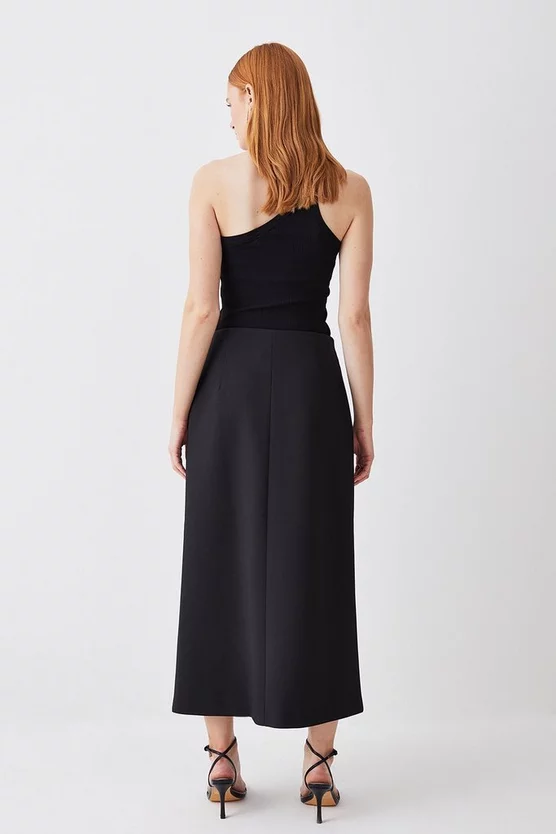 New ๐ฏ Karen Millen Compact Stretch Low Waist Wrap Midaxi ๐ Skirt โญ 5 New ๐ฏ Karen Millen Compact Stretch Low Waist Wrap Midaxi ๐ Skirt โญ - Image 3