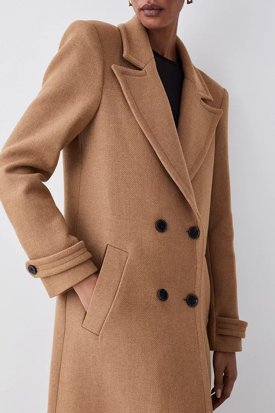 Flash Sale ๐งจ Karen Millen Italian Wool Double Breasted Maxi ๐งฅ Coat - camel ๐ 4 Flash Sale ๐งจ Karen Millen Italian Wool Double Breasted Maxi ๐งฅ Coat - camel ๐ - Image 2