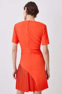 Cheap ๐ Karen Millen Tall Tailored Military Pleat Short Sleeve Mini ๐ Dress ๐งจ 11 Cheap ๐ Karen Millen Tall Tailored Military Pleat Short Sleeve Mini ๐ Dress ๐งจ -Karen Millen Outlet store bkk09911 coral xl 2