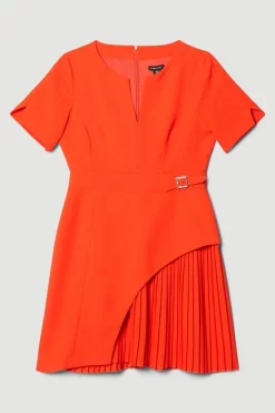 Cheap ๐ Karen Millen Tall Tailored Military Pleat Short Sleeve Mini ๐ Dress ๐งจ 12 Cheap ๐ Karen Millen Tall Tailored Military Pleat Short Sleeve Mini ๐ Dress ๐งจ -Karen Millen Outlet store bkk09911 coral xl 3