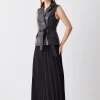 Best reviews of 😀 Karen Millen Leather Sleeveless Wrap Pleat 👗 Skirt Midi 👗 Dress - black 🥰 2 Best reviews of 😀 Karen Millen Leather Sleeveless Wrap Pleat 👗 Skirt Midi 👗 Dress - black 🥰 -Karen Millen Outlet store bkk10137 black xl