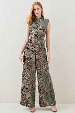 Top 10 😉 Karen Millen Velvet Animal Devoure Woven Jumpsuit 👍 15 Top 10 😉 Karen Millen Velvet Animal Devoure Woven Jumpsuit 👍 -Karen Millen Outlet store womens animal velvet animal devoure woven jumpsuit