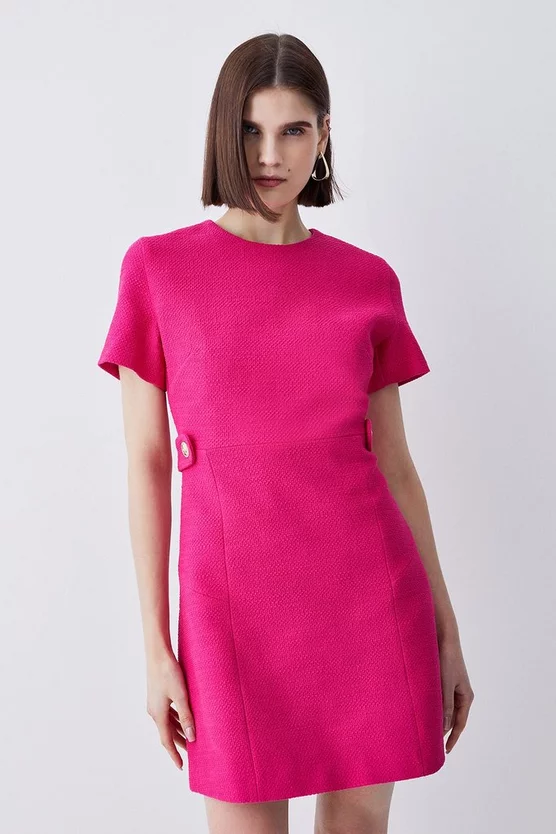 Best reviews of 🔔 Karen Millen Boucle Tab Button Detail A Line Mini 👗 Dress 🔥 8 Best reviews of 🔔 Karen Millen Boucle Tab Button Detail A Line Mini 👗 Dress 🔥 - Image 6