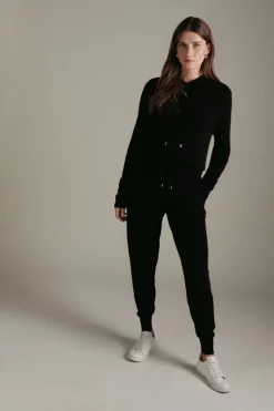 Brand new ✔️ Karen Millen Cashmere Knitted Jogger ❤️ 19 Brand new ✔️ Karen Millen Cashmere Knitted Jogger ❤️ -Karen Millen Outlet store womens black cashmere knitted jogger 4