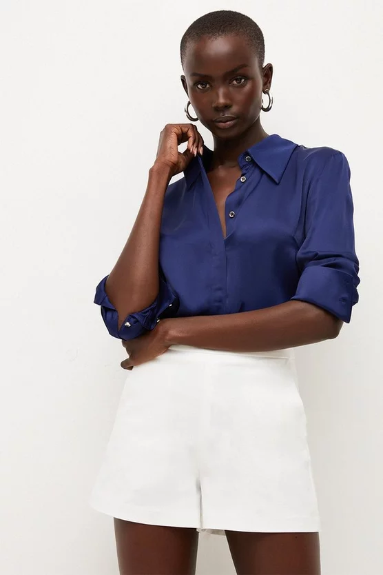 Buy ⭐ Karen Millen Essential Techno Woven Short ✨ 8 Buy ⭐ Karen Millen Essential Techno Woven Short ✨ - Image 6