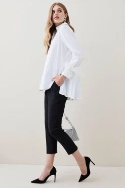 Flash Sale ๐คฉ Karen Millen Essential Techno Woven Trouser ๐ 17 Flash Sale ๐คฉ Karen Millen Essential Techno Woven Trouser ๐ -Karen Millen Outlet store womens black essential techno woven trouser 3