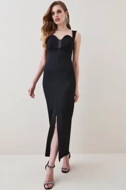 Promo 🥰 Karen Millen Italian Jersey Contour Column Mini 👗 Dress - black 🎁 11 Promo 🥰 Karen Millen Italian Jersey Contour Column Mini 👗 Dress - black 🎁 -Karen Millen Outlet store womens black italian jersey contour column mini dress