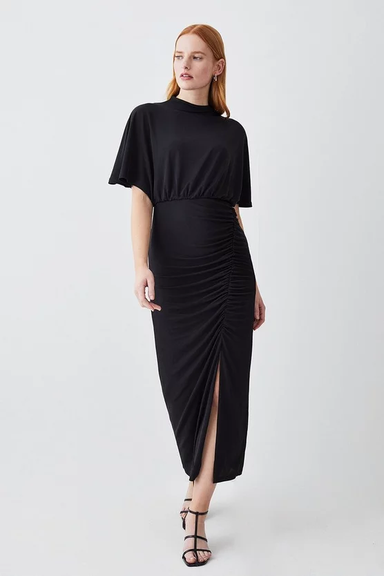 Discount 🛒 Karen Millen Jersey Crepe Sleeveless Front Split Midaxi 👗 Dress - black 🔥 9 Discount 🛒 Karen Millen Jersey Crepe Sleeveless Front Split Midaxi 👗 Dress - black 🔥 - Image 7