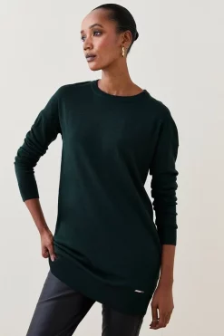 Best Sale โ๏ธ Karen Millen Merino Wool Crew Neck Longline Jumper ๐คฉ 15 Best Sale โ๏ธ Karen Millen Merino Wool Crew Neck Longline Jumper ๐คฉ -Karen Millen Outlet store womens black merino wool crew neck longline jumper 1