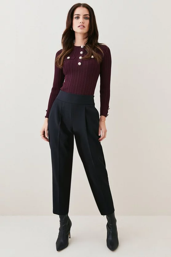 Best deal β Karen Millen Petite Compact Stretch Slim Leg Trouser π₯ 9 Best deal β Karen Millen Petite Compact Stretch Slim Leg Trouser π₯ - Image 7