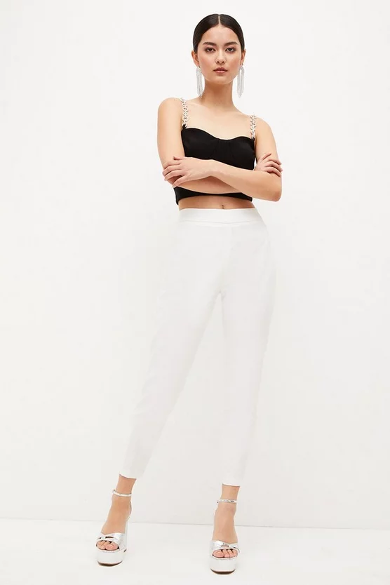 Flash Sale โ Karen Millen Petite Essential Techno Woven Crop Trouser ๐งจ 7 Flash Sale โ Karen Millen Petite Essential Techno Woven Crop Trouser ๐งจ - Image 5