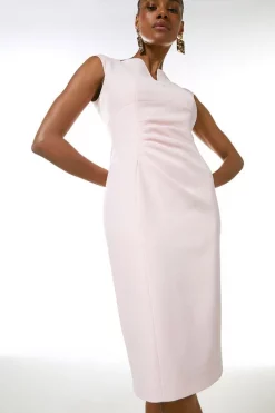 Discount ๐ Karen Millen Structured Crepe Envelope Neck Pencil Midi ๐ Dress ๐ 23 Discount ๐ Karen Millen Structured Crepe Envelope Neck Pencil Midi ๐ Dress ๐ -Karen Millen Outlet store womens black structured crepe envelope neck pencil midi dress 5