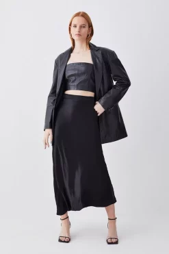 Deals ๐ Karen Millen Tall Satin Viscose Woven ๐ Skirt - black ๐คฉ 13 Deals ๐ Karen Millen Tall Satin Viscose Woven ๐ Skirt - black ๐คฉ -Karen Millen Outlet store womens black tall satin viscose woven skirt