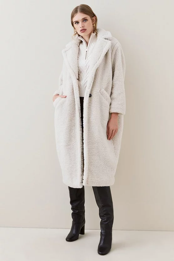 Deals ๐ฏ Karen Millen Teddy Longline Cosy ๐งฅ Coat ๐ 9 Deals ๐ฏ Karen Millen Teddy Longline Cosy ๐งฅ Coat ๐ - Image 7