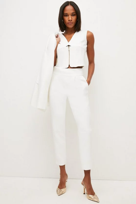 Best Pirce 😍 Karen Millen Compact Stretch Slim Leg Trouser 🔔 7 Best Pirce 😍 Karen Millen Compact Stretch Slim Leg Trouser 🔔 - Image 6