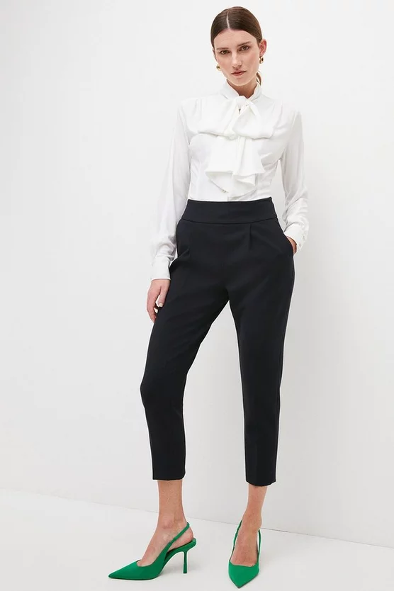 Best Pirce 😍 Karen Millen Compact Stretch Slim Leg Trouser 🔔 8 Best Pirce 😍 Karen Millen Compact Stretch Slim Leg Trouser 🔔 - Image 7