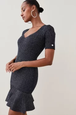 Best Pirce ❤️ Karen Millen Sweetheart Neck Rib Knit Mini 👗 Dress 🤩 12 Best Pirce ❤️ Karen Millen Sweetheart Neck Rib Knit Mini 👗 Dress 🤩 -Karen Millen Outlet store womens burgundy sweetheart neck rib knit mini dress