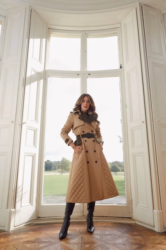 Best deal ๐ Karen Millen Lydia Millen Cotton Heritage Tweed Mix Trench ๐งฅ Coat - camel โจ 9 Best deal ๐ Karen Millen Lydia Millen Cotton Heritage Tweed Mix Trench ๐งฅ Coat - camel โจ - Image 7