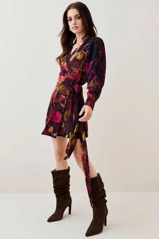 Outlet π― Karen Millen Lydia Millen Petite Photographic Floral Mini π 7 Outlet π― Karen Millen Lydia Millen Petite Photographic Floral Mini π - Image 5