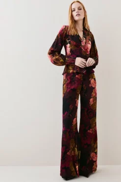 Top 10 ๐ Karen Millen Photographic Floral Woven Trouser ๐ 11 Top 10 ๐ Karen Millen Photographic Floral Woven Trouser ๐ -Karen Millen Outlet store womens floral photographic floral woven trouser