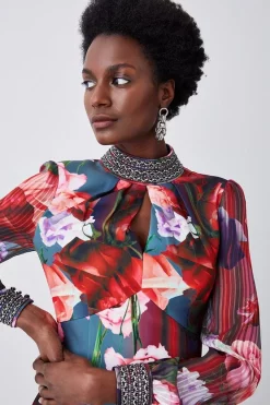 Promo ๐ Karen Millen Tall Diamante Trim Floral Woven Mini ๐ Dress ๐ฅ 13 Promo ๐ Karen Millen Tall Diamante Trim Floral Woven Mini ๐ Dress ๐ฅ -Karen Millen Outlet store womens floral tall diamante trim floral woven mini dress