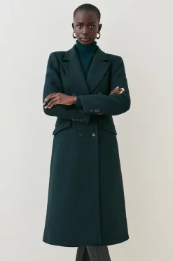 Top 10 ๐ Karen Millen Italian Wool Fitted ๐งฅ Coat โญ 15 Top 10 ๐ Karen Millen Italian Wool Fitted ๐งฅ Coat โญ -Karen Millen Outlet store womens forest italian wool fitted coat