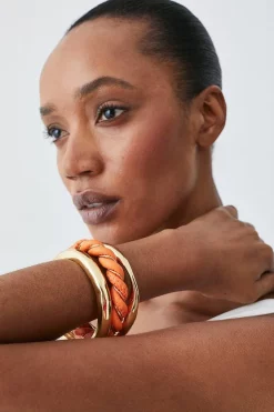 Flash Sale ⭐ Karen Millen Gold Plated Stacking Bangles ❤️ 10 Flash Sale ⭐ Karen Millen Gold Plated Stacking Bangles ❤️ -Karen Millen Outlet store womens gold gold plated stacking bangles