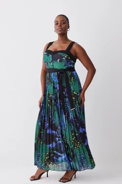 Best Pirce 💯 Karen Millen Plus Size Top Stitch Pleated Butterfly Woven Midi 👗 Dress - green ⌛ 13 Best Pirce 💯 Karen Millen Plus Size Top Stitch Pleated Butterfly Woven Midi 👗 Dress - green ⌛ -Karen Millen Outlet store womens green plus size top stitch pleated butterfly woven midi dress