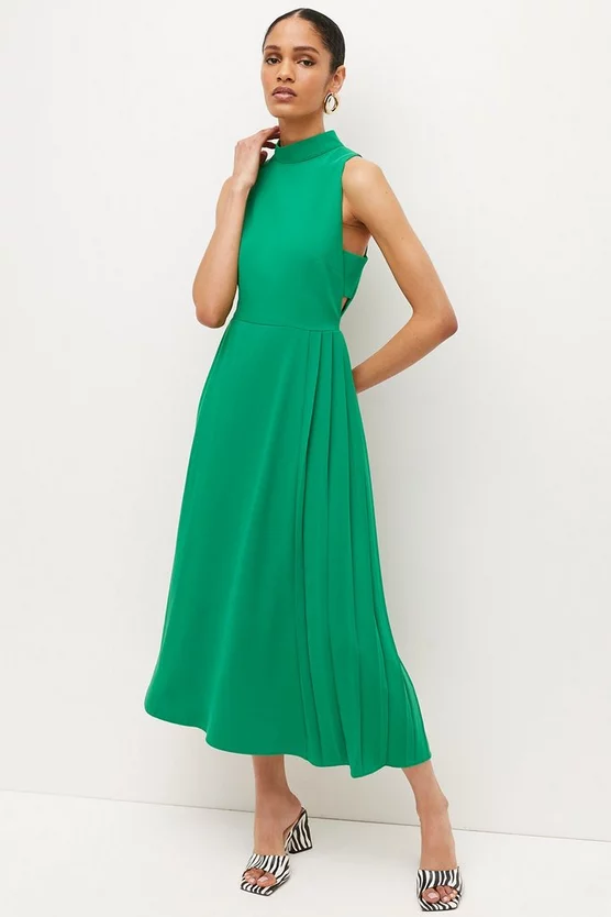 New ๐ Karen Millen Soft Tailored Pleated Panel Midaxi ๐ Dress ๐คฉ 12 New ๐ Karen Millen Soft Tailored Pleated Panel Midaxi ๐ Dress ๐คฉ - Image 10