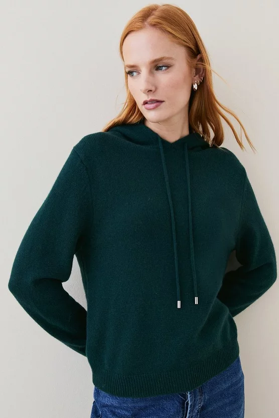 Best Sale 🎁 Karen Millen Cashmere Knitted Hoody 😀 7 Best Sale 🎁 Karen Millen Cashmere Knitted Hoody 😀 - Image 6