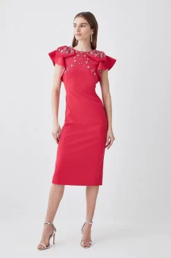 Best deal โ๏ธ Karen Millen Petite Embellished Stretch Woven Midi ๐ Dress - hot pink โ 13 Best deal โ๏ธ Karen Millen Petite Embellished Stretch Woven Midi ๐ Dress - hot pink โ -Karen Millen Outlet store womens hot20pink petite embellished stretch woven midi dress