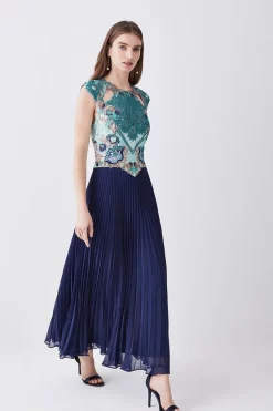 Best reviews of ⌛ Karen Millen Metallic Guipure Lace Pleated 👗 Skirt Midi 👗 Dress - ivory ❤️ 13 Best reviews of ⌛ Karen Millen Metallic Guipure Lace Pleated 👗 Skirt Midi 👗 Dress - ivory ❤️ -Karen Millen Outlet store womens ivory metallic guipure lace pleated skirt midi dress