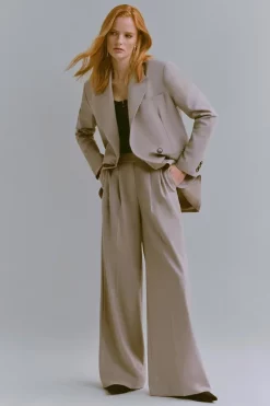 Cheap 🎉 Karen Millen Wool Blend Asymetric Wrap Tailored Jacket 🧨 -Karen Millen Outlet store womens lilac wool blend asymetric wrap tailored jacket