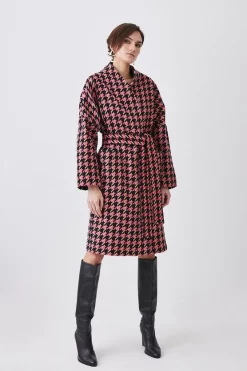 Cheapest 🌟 Karen Millen Italian Colourpop Boucle 🧥 Coatigan - multi ❤️ -Karen Millen Outlet store womens multi italian colourpop boucle coatigan