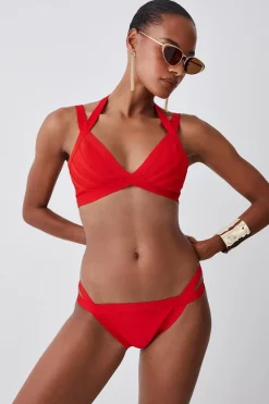 Cheap 🔔 Karen Millen Bandage Double Strap 👙 Bikini Bottoms ⌛ 14 Cheap 🔔 Karen Millen Bandage Double Strap 👙 Bikini Bottoms ⌛ -Karen Millen Outlet store womens navy bandage double strap bikini bottoms